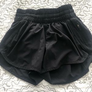 Black lululemon shorts
